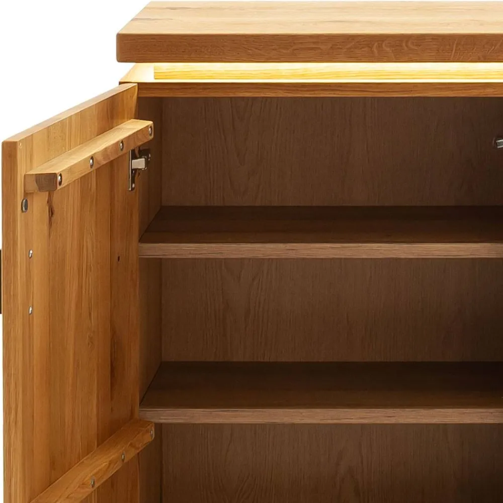 Wohnen Schuhschrank aus Balkeneiche Massivholz - Robats