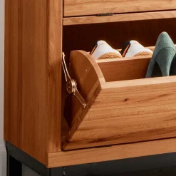 Wohnen Schuhschränke*Schuhschrank aus Kernbuche & Eisen - Dimphi