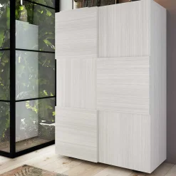 Wohnen Schuhschrank in Eukalyptus Holzoptik - Hollie