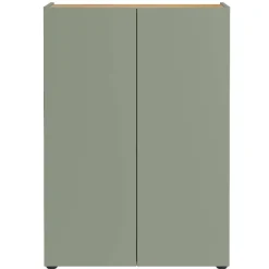 Wohnen Schuhschränke*Schuhschrank in Graugrün mit Eiche - Bien