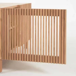 Wohnen Schuhschränke*Schuhschrank mit Lamellen-Türen - Azuro