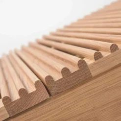 Wohnen Schuhschränke*Schuhschrank mit Lamellen-Türen - Azuro