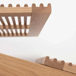 Wohnen Schuhschränke*Schuhschrank mit Lamellen-Türen - Azuro