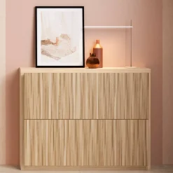 Wohnen Schuhschränke*Schuhschrank mit zwei Schuhwalzen - Calura