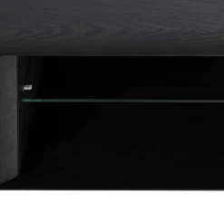 Wohnen Sideboards & Kommoden|Retro Möbel*Schwarz geöltes TV Board aus Eiche - Vlotho