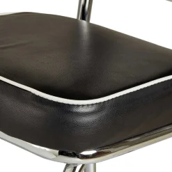 Wohnen Küchen-Essgruppen|Essgruppen*Schwarz Weißes Bartisch Set Barataria im Retro Diner Style (fünfteilig)