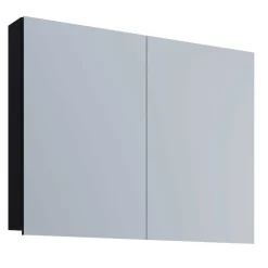 Wohnen Schwarze Badezimmer Einrichtungsset - Gloriella (vierteilig)