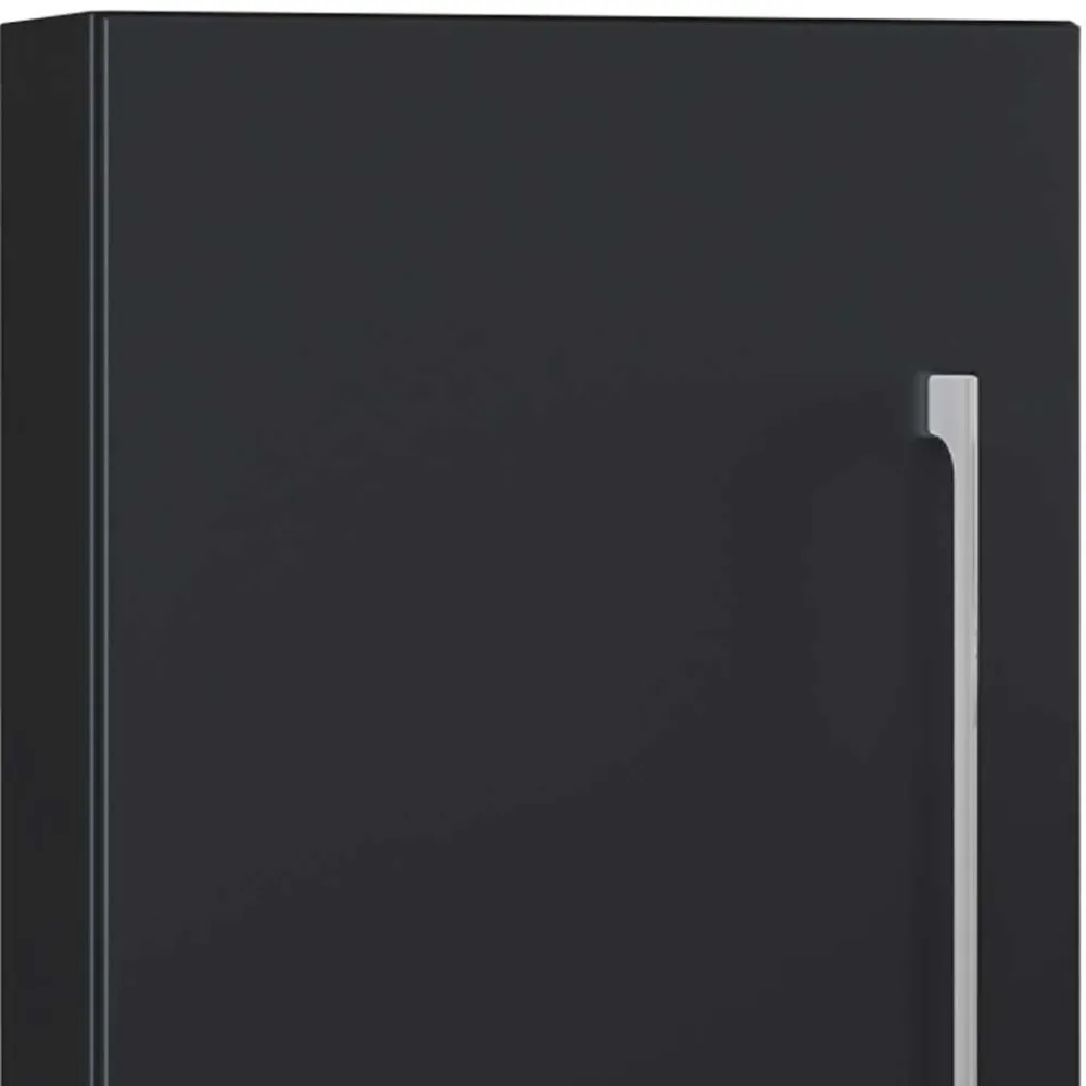 Wohnen Schwarze Badezimmermöbel mit Weiß - Gloriella (dreiteilig)