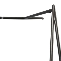 Wohnen Schwarze Metallgarderobe in modernem Design - Estren