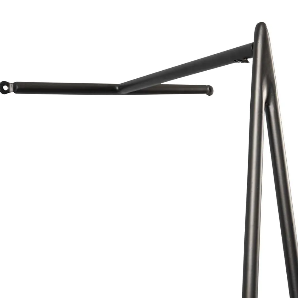 Wohnen Schwarze Metallgarderobe in modernem Design - Estren