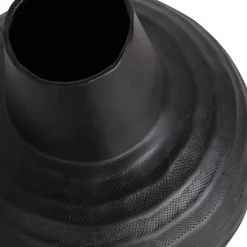 Wohnen Schwarze Vasen aus Aluminium - Nesaris (2er Set)