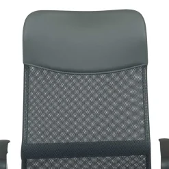 Wohnen Bürostühle*Schwarzer Chefsessel im Material Mix - Rajaco