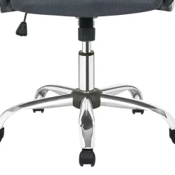 Wohnen Bürostühle*Schwarzer Chefsessel im Material Mix - Rajaco