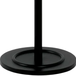 Wohnen Schwarzer Garderobenstaender aus Stahl mit Aluminium - Leeward