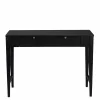 Wohnen Telefontische*Schwarzer Konsolentisch mit Schublade - Geskan