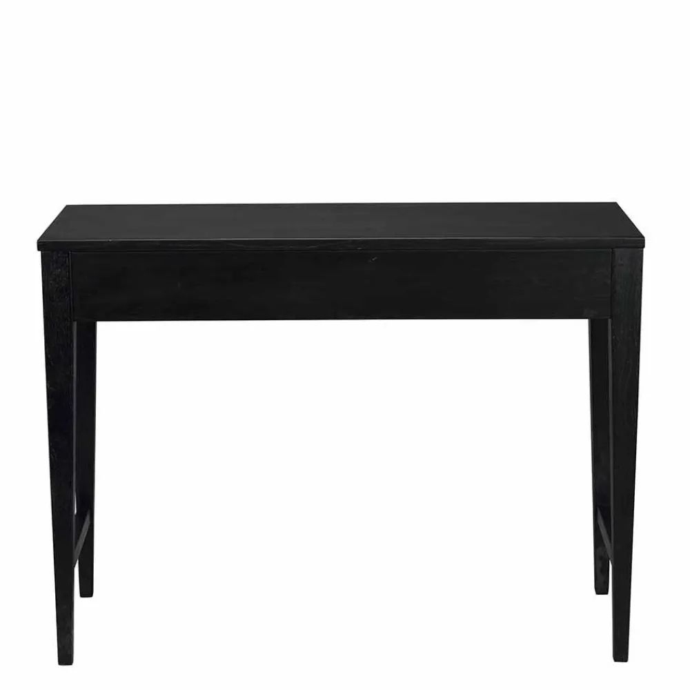 Wohnen Telefontische*Schwarzer Konsolentisch mit Schublade - Geskan