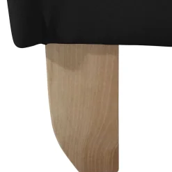 Wohnen Sessel & Hocker|Sessel*Schwarzer Ohrenbackensessel aus Kunstleder - Yannik