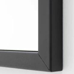 Wohnen Schwarzer Spiegel 46x185x3 cm - Simpra