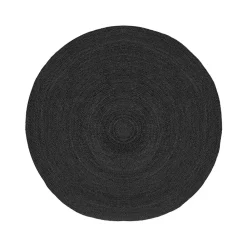 Wohnen Schwarzer Teppich aus Jute - Cerbula