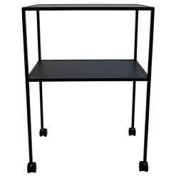 Wohnen Schwarzer Tisch auf Rollen - Yarisis