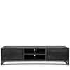 Wohnen Loft Möbel|Industrial Möbel*Schwarzer TV Unterschrank im Industry Stil - Esturado