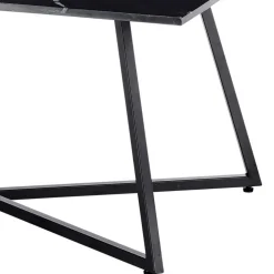 Wohnen Schwarzer Wohnzimmer Sofatisch mit Marmorplatte - Anyala