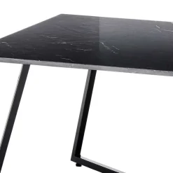 Wohnen Schwarzer Wohnzimmer Sofatisch mit Marmorplatte - Anyala