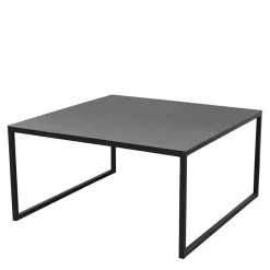 Wohnen Schwarze Möbel|Couchtisch*Schwarzer Wohnzimmertisch 59x30x59 cm - Vita