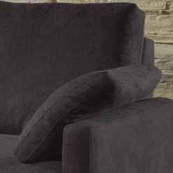 Wohnen Sofas|Sofa*Schwarzes 2er Sofa mit Schlaffunktion - Laromain