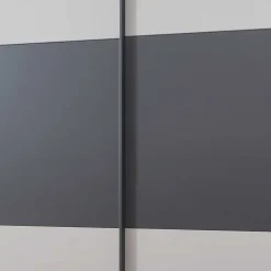 Wohnen Kleiderschränke|Kleiderschränke*Schwebetüren Kleiderschrank in Hellgrau & Dunkelgrau - Guadiana