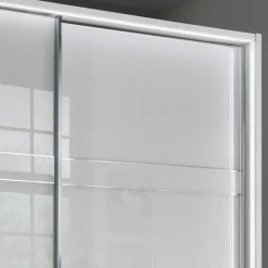 Wohnen Kleiderschränke|Kleiderschränke*Schwebetüren Kleiderschrank mit Glas Front - Ekino