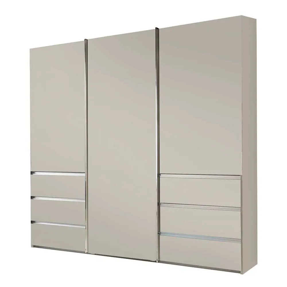 Wohnen Schränke*Schwebetüren-Kleiderschrank in Champagner - 3-türig - Vilantinos