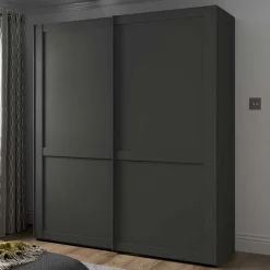 Wohnen Kleiderschränke|Kleiderschränke*Schwebetüren-Schlafzimmerschrank im Landhausstil - Mataram