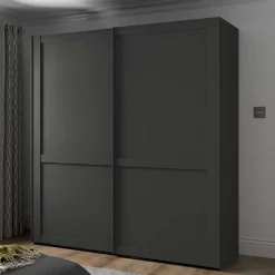 Wohnen Kleiderschränke|Kleiderschränke*Schwebetüren-Schlafzimmerschrank im Landhausstil - Mataram