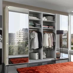 Wohnen Schwebetürenschrank in Champagner - Grover