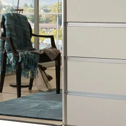 Wohnen Schwebetürenschrank in Champagner - Grover