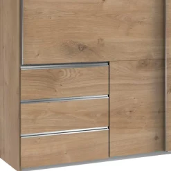 Wohnen Schwebetürenschrank mit drei Schubladen - Dagidoyo