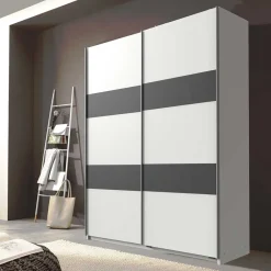 Wohnen Schwebetürenschrank mit Metallgriffen - Malente