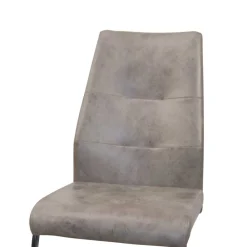 Wohnen Schwarze Möbel|Graue Möbel*Schwingstühle in Grau & Schwarz - Medeos (4er Set)