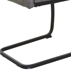 Wohnen Schwarze Möbel|Graue Möbel*Schwingstühle in Grau & Schwarz - Medeos (4er Set)