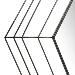 Wohnen Sechseckiger Spiegel im Spinnweben Design - Vivenda