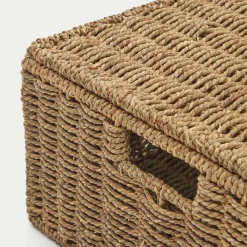 Wohnen Seegras Kisten mit Deckel - Hedi (zweiteilig)