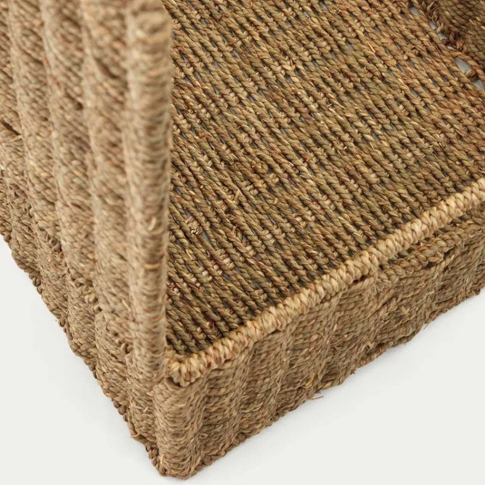 Wohnen Seegras Kisten mit Deckel - Hedi (zweiteilig)