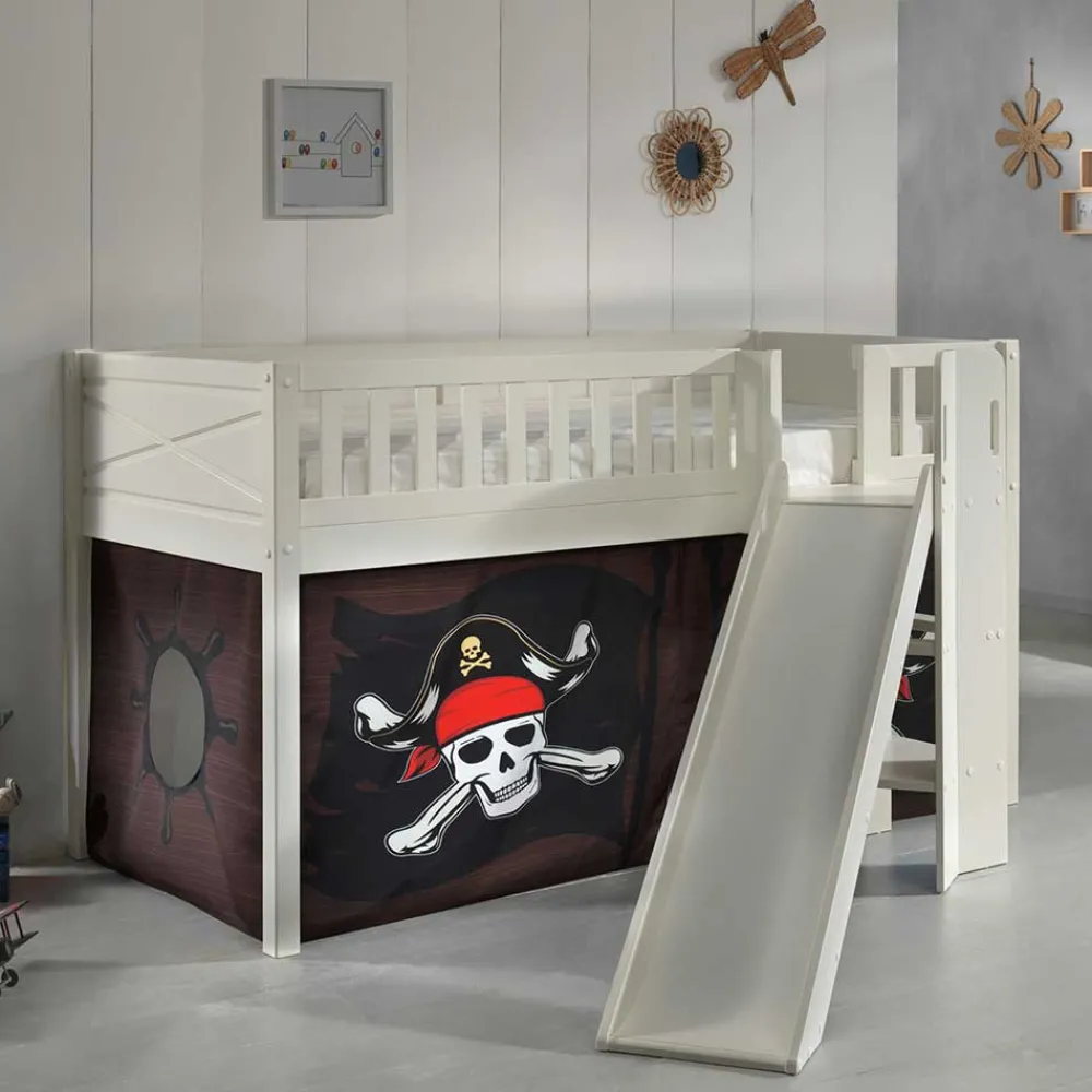 Wohnen Kindermöbel|Kinderbetten*Seeräuber Rutschbett aus Massivholz - Lionorey