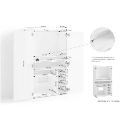 Wohnen Esszimmerschränke*Sekretär Computerschrank in modernem Design - Brossiny