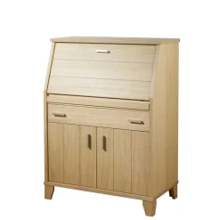 Wohnen Sekretär Schreibtisch Schrank in Eiche - Ryan