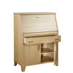 Wohnen Sekretär Schreibtisch Schrank in Eiche - Ryan