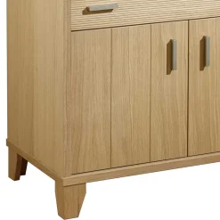 Wohnen Sekretär Schreibtisch Schrank in Eiche - Ryan