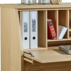 Wohnen Sekretär Schreibtisch Schrank in Eiche - Ryan