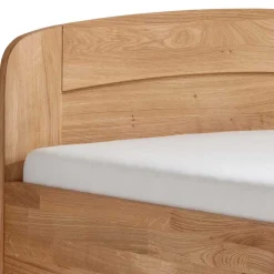 Wohnen Naturholzmöbel|Betten*Senioren-Einzelbett aus Wildeiche Massivholz - Issiaco